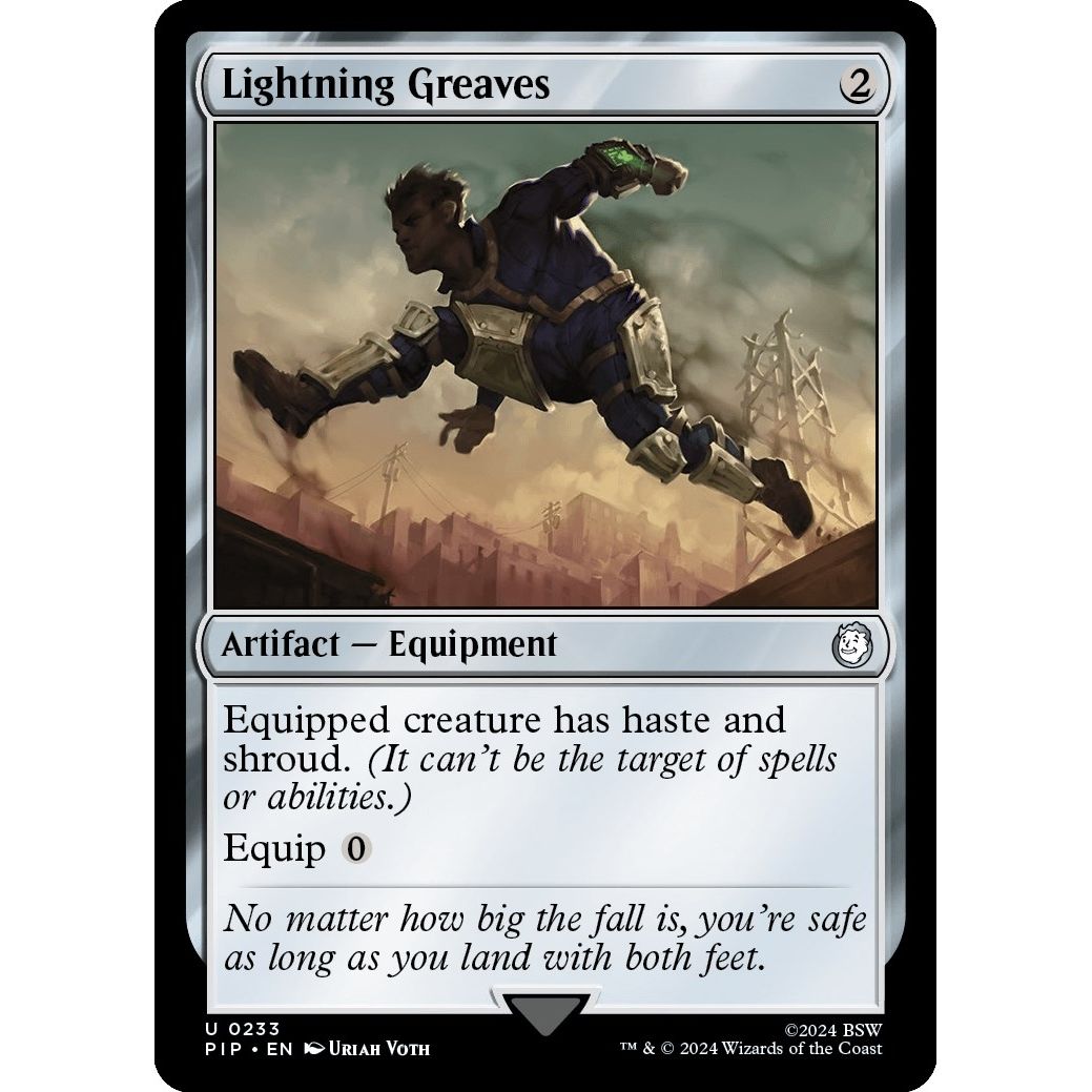 Image for Lightning Greaves (233) (PIP) - Magic: The Gathering