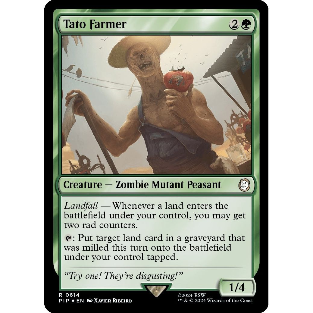 Image for Tato Farmer (Surge Foil) (614) (PIP) - Magic: The Gathering