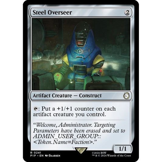 Image for Steel Overseer (241) (PIP) - Magic: The Gathering