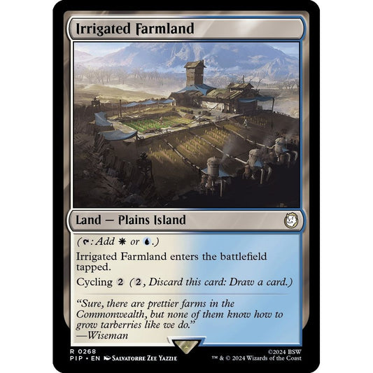 Image for Irrigated Farmland (268) (PIP) - Magic: The Gathering