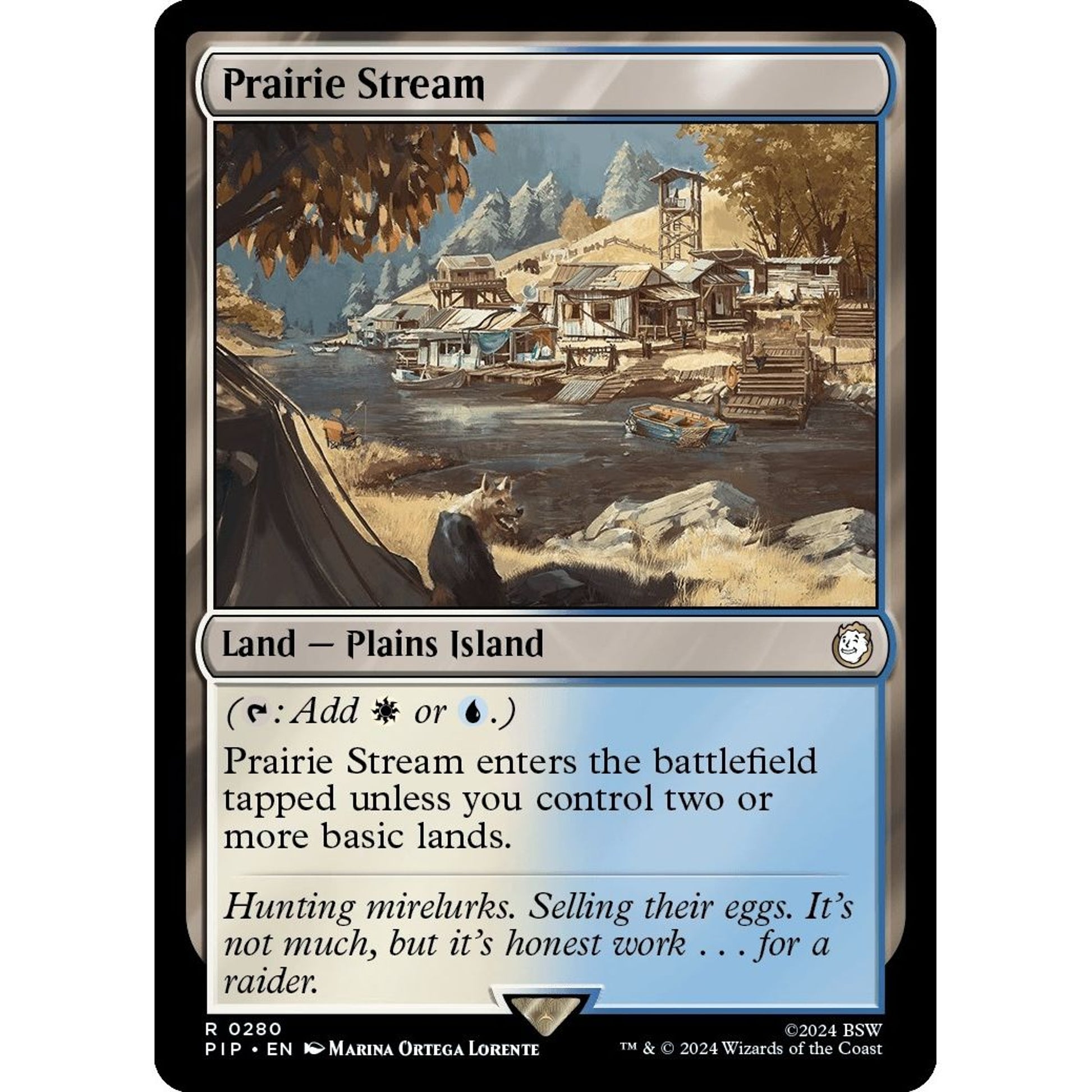 Image for Prairie Stream (280) (PIP) - Magic: The Gathering