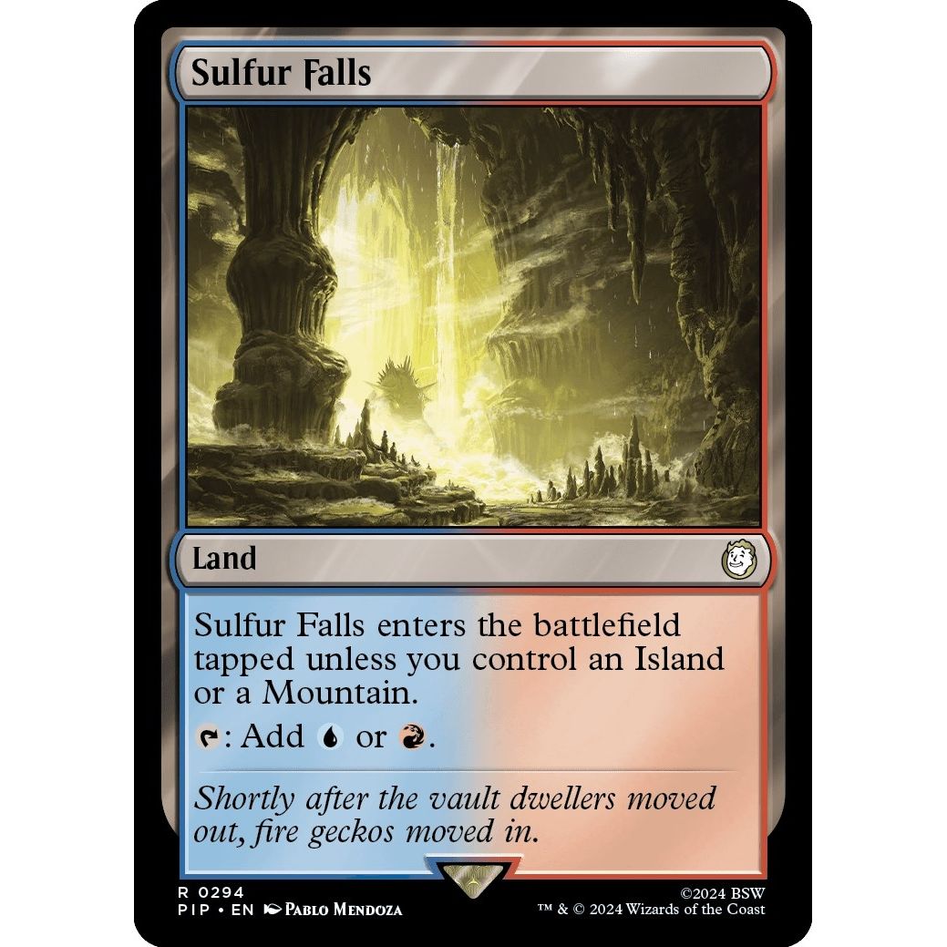Image for Sulfur Falls (294) (PIP) - Magic: The Gathering