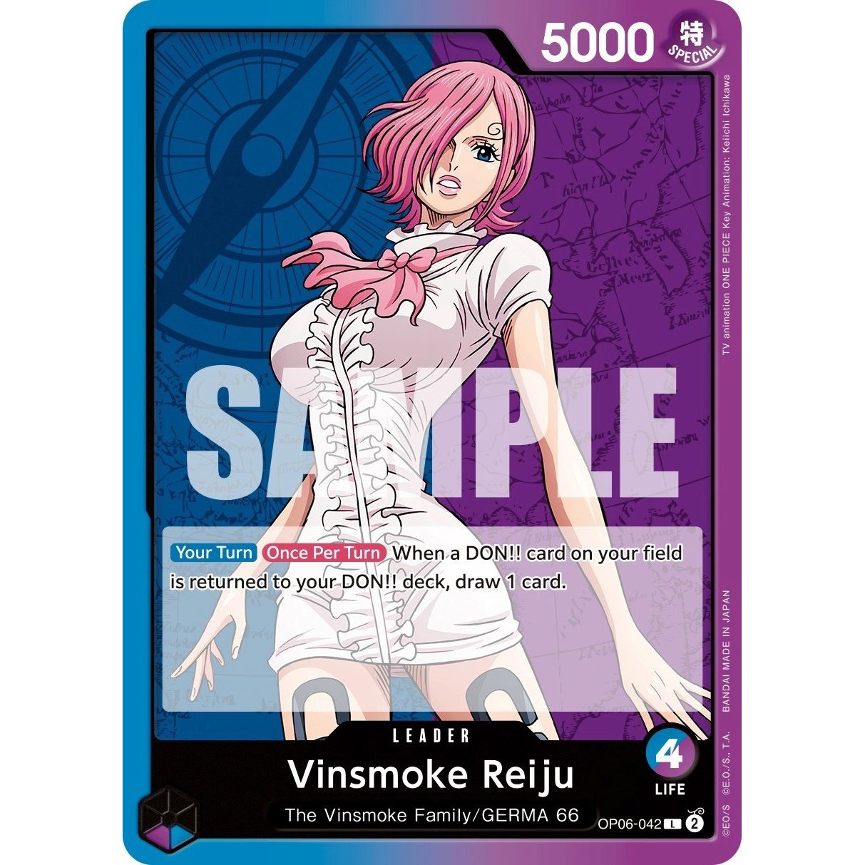Image for Vinsmoke Reiju (042) (OP06-042) (OP06) - One Piece Card Game