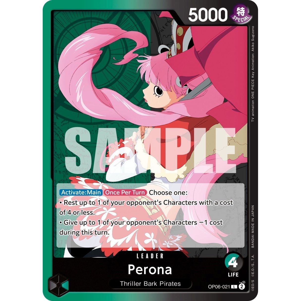 Image for Perona (021) (OP06-021) (OP06) - One Piece Card Game