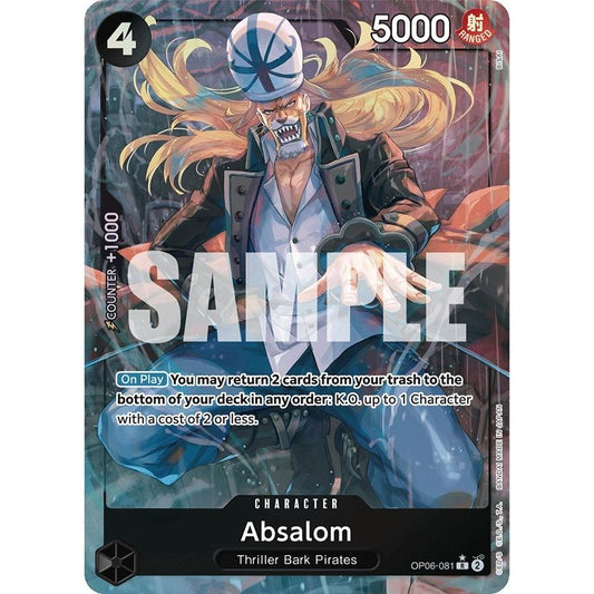 Image for Absalom (Alternate Art) (OP06-081) (OP06) - One Piece Card Game