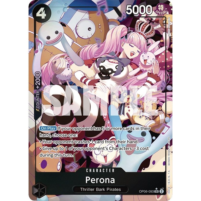 Image for Perona (093) (Alternate Art) (OP06-093) (OP06) - One Piece Card Game