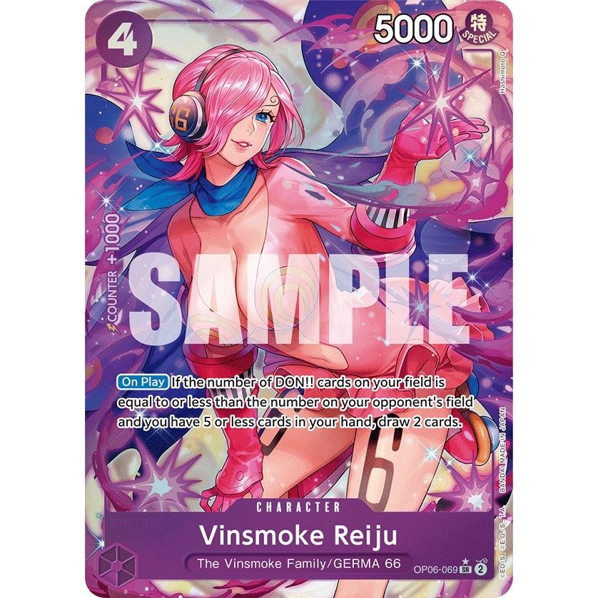Image for Vinsmoke Reiju (069) (Alternate Art) (OP06-069) (OP06) - One Piece Card Game