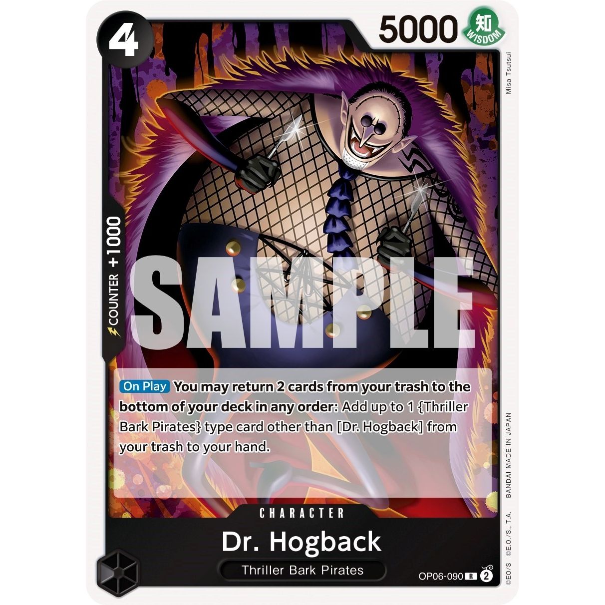 Image for Dr. Hogback (OP06-090) (OP06) - One Piece Card Game