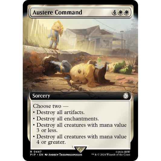 Image for Austere Command (Extended Art) (447) (PIP) - Magic: The Gathering