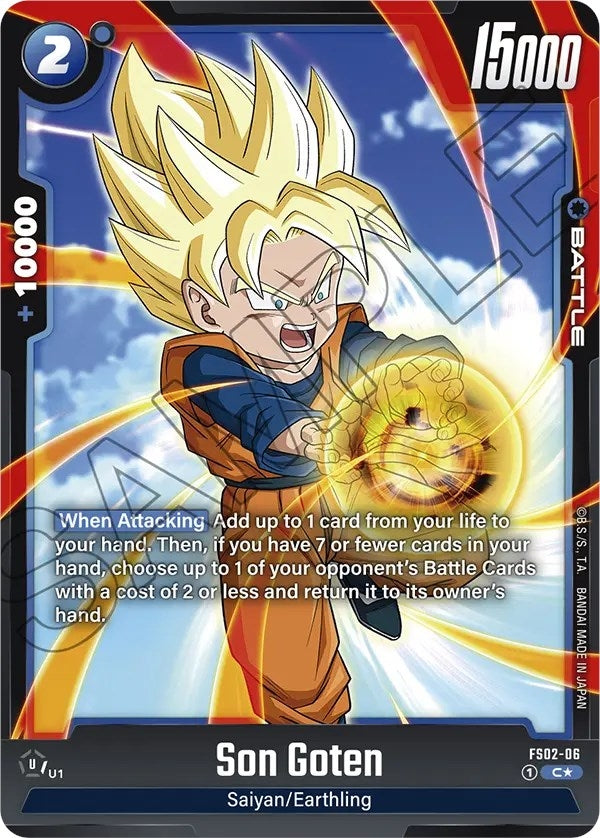 Image for Son Goten - FS02-06 (Bonus Pack Alternate Art) (FS02-06) (FS02) - Dragon Ball Super: Fusion World