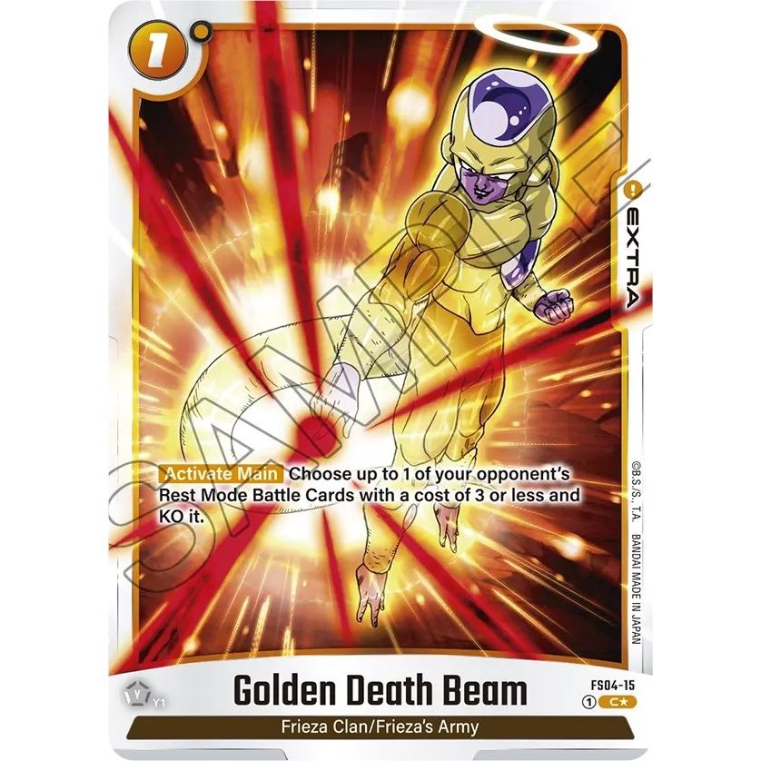 Image for Golden Death Beam (Bonus Pack Alternate Art) (FS04-15) (FS04) - Dragon Ball Super: Fusion World