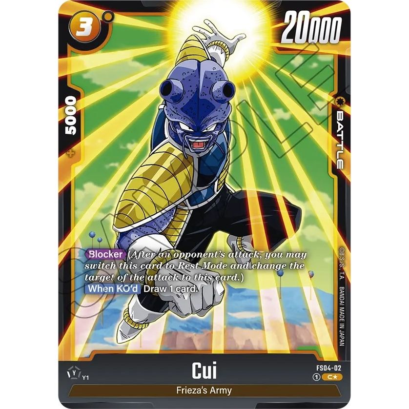 Image for Cui (Bonus Pack Alternate Art) (FS04-02) (FS04) - Dragon Ball Super: Fusion World