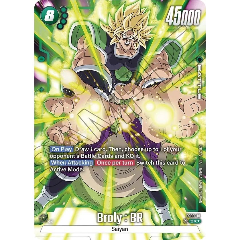 Image for Broly : BR (Bonus Pack Alternate Art) (FS03-10) (FS03) - Dragon Ball Super: Fusion World
