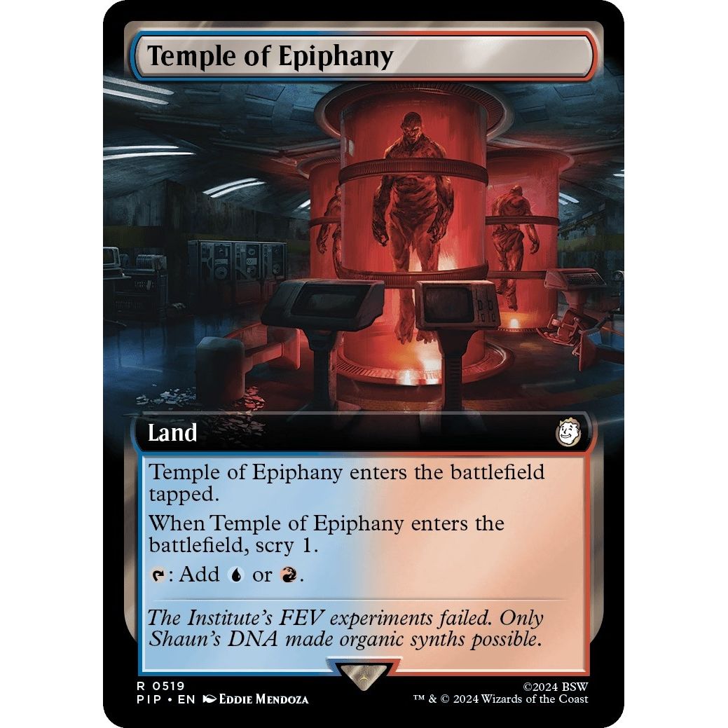 Image for Temple of Epiphany (Extended Art) (519) (PIP) - Magic: The Gathering
