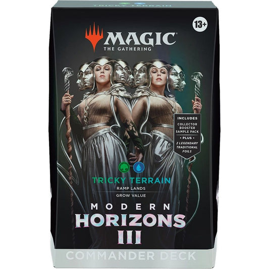 Image for Modern Horizons 3 Commander Deck - Tricky Terrain - Magic: The Gathering