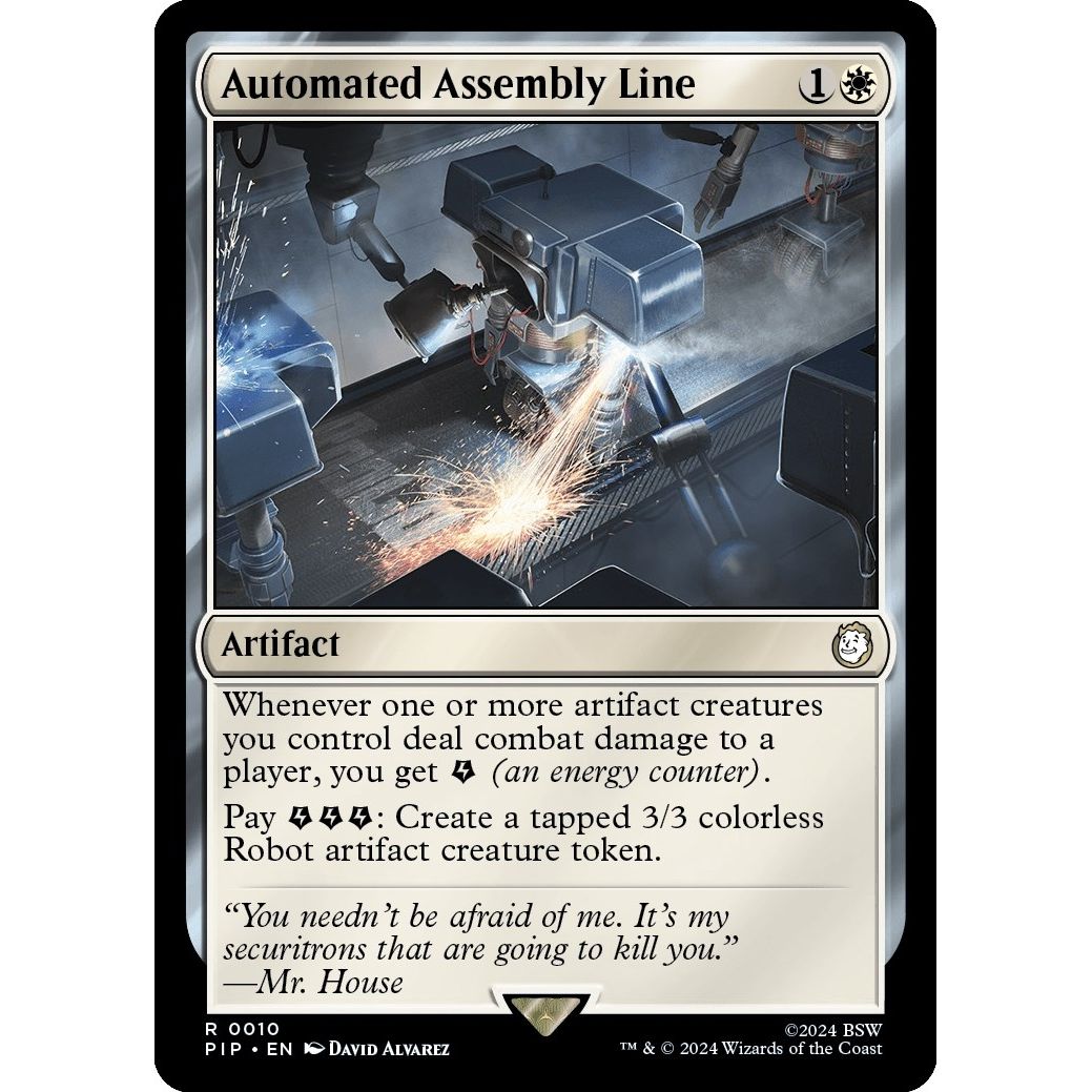 Image for Automated Assembly Line (10) (PIP) - Magic: The Gathering