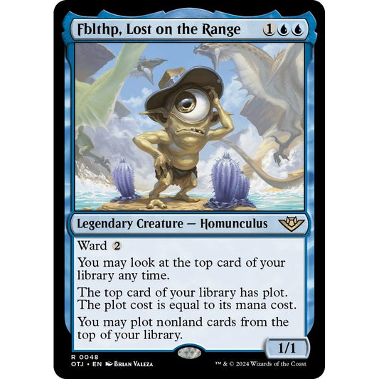 Image for Fblthp, Lost on the Range (48) (OTJ) - Magic: The Gathering