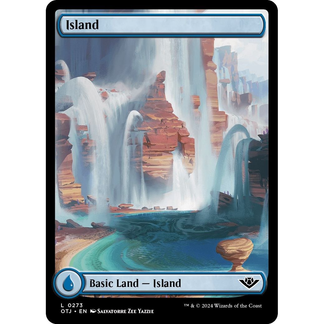 Image for Island (0273) (273) (OTJ) - Magic: The Gathering