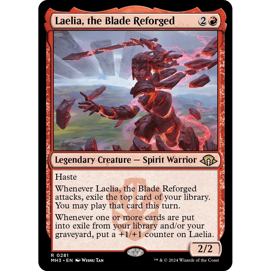 Image for Laelia, the Blade Reforged (281) (MH3) - Magic: The Gathering