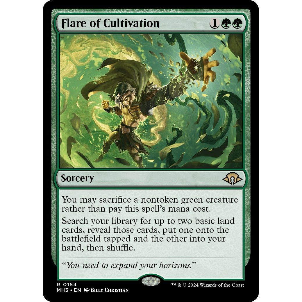Image for Flare of Cultivation (154) (MH3) - Magic: The Gathering