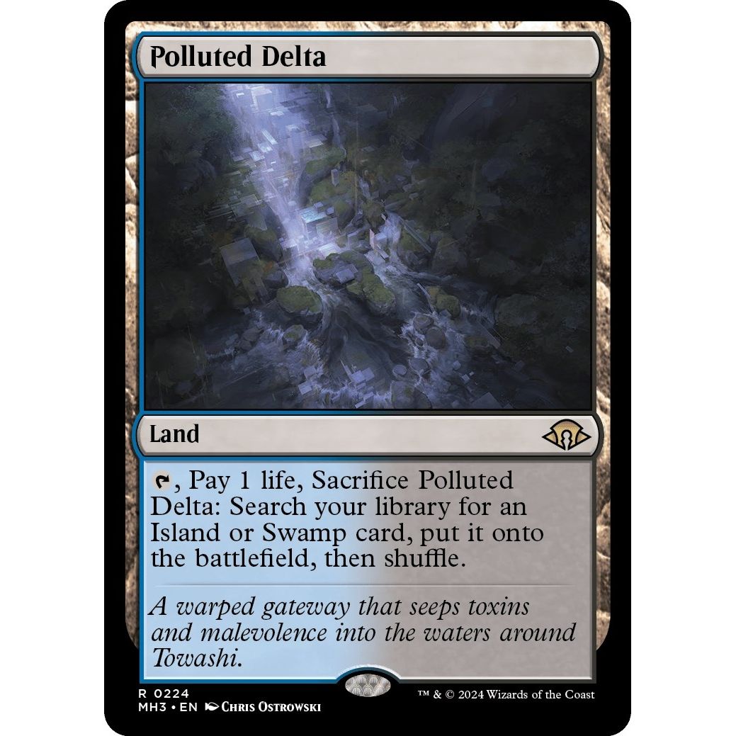 Image for Polluted Delta (224) (MH3) - Magic: The Gathering