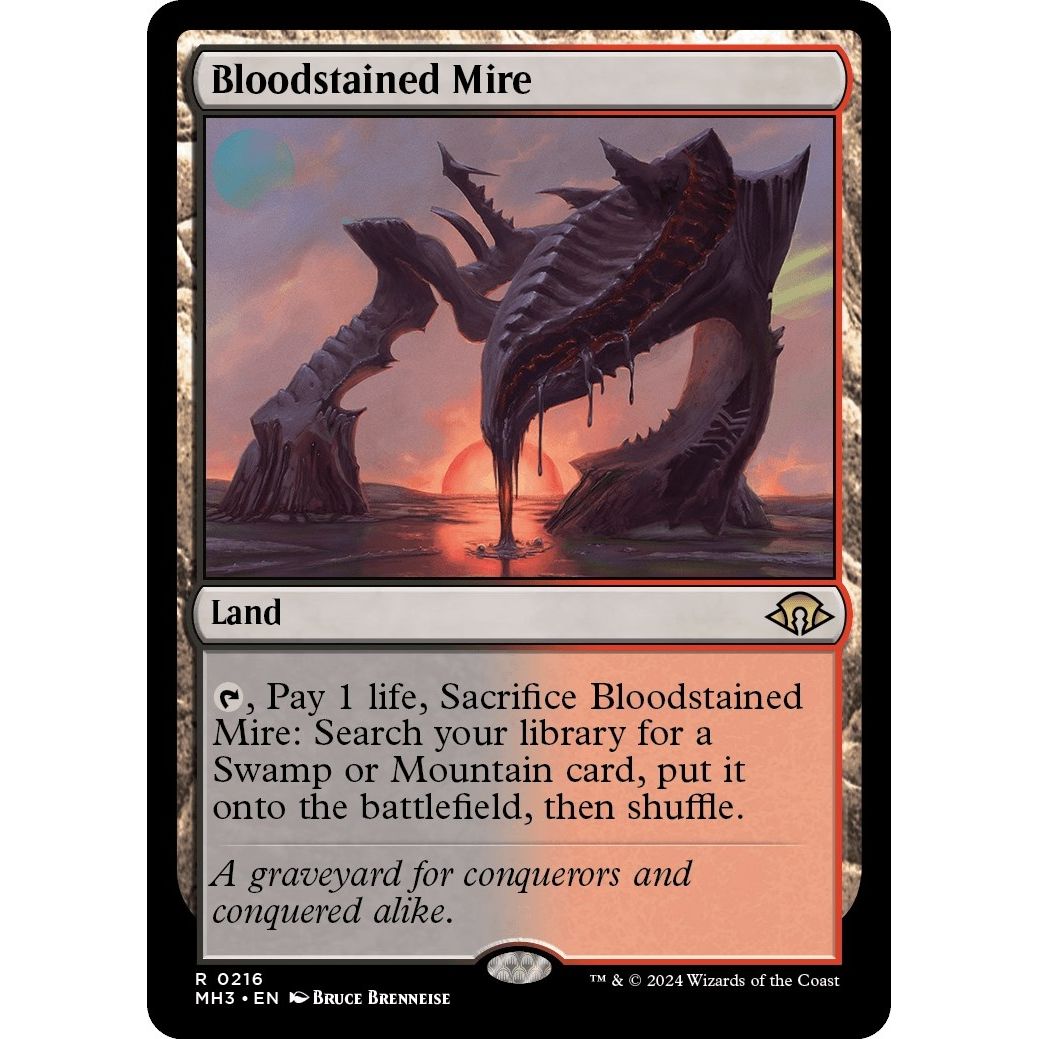 Image for Bloodstained Mire (216) (MH3) - Magic: The Gathering
