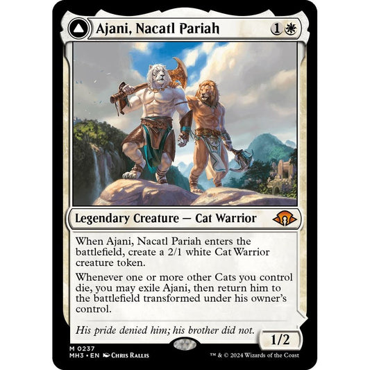 Image for Ajani, Nacatl Pariah (237) (MH3) - Magic: The Gathering