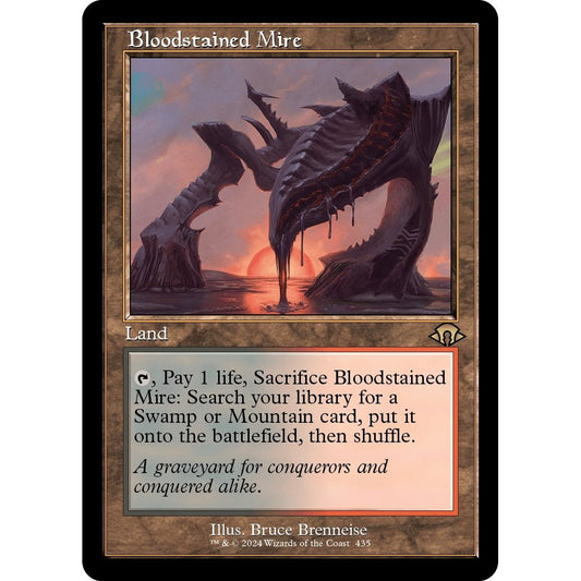 Image for Bloodstained Mire (Retro Frame) (435) (MH3) - Magic: The Gathering