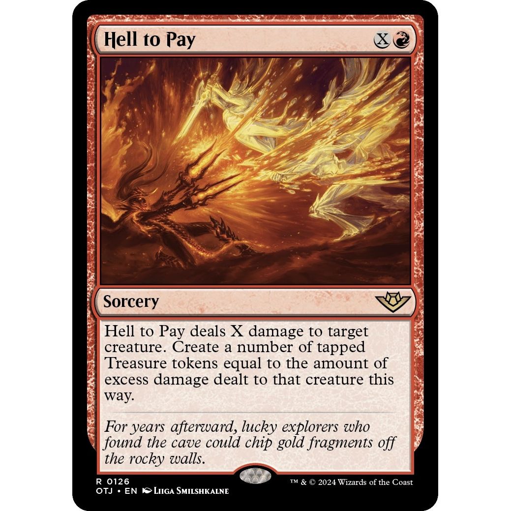Image for Hell to Pay (126) (OTJ) - Magic: The Gathering