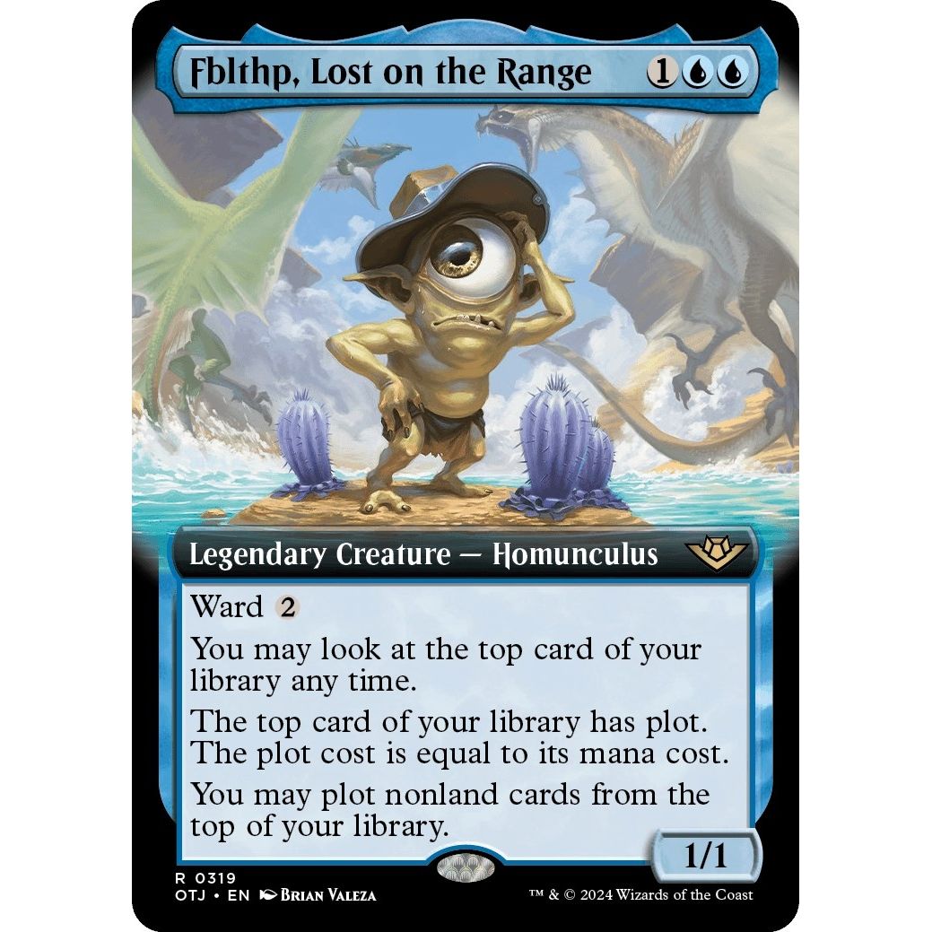 Image for Fblthp, Lost on the Range (Extended Art) (319) (OTJ) - Magic: The Gathering