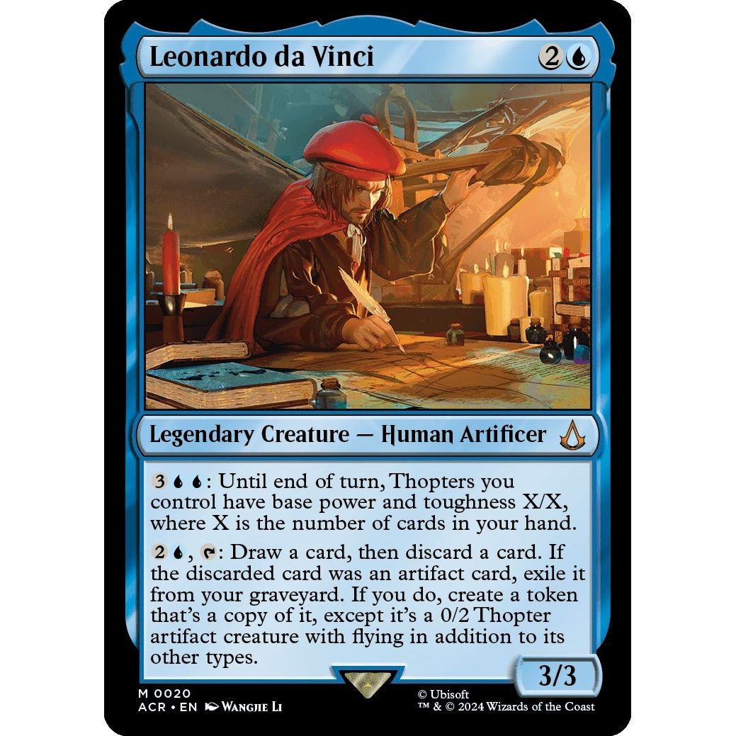 Image for Leonardo da Vinci (20) (ACR) - Magic: The Gathering