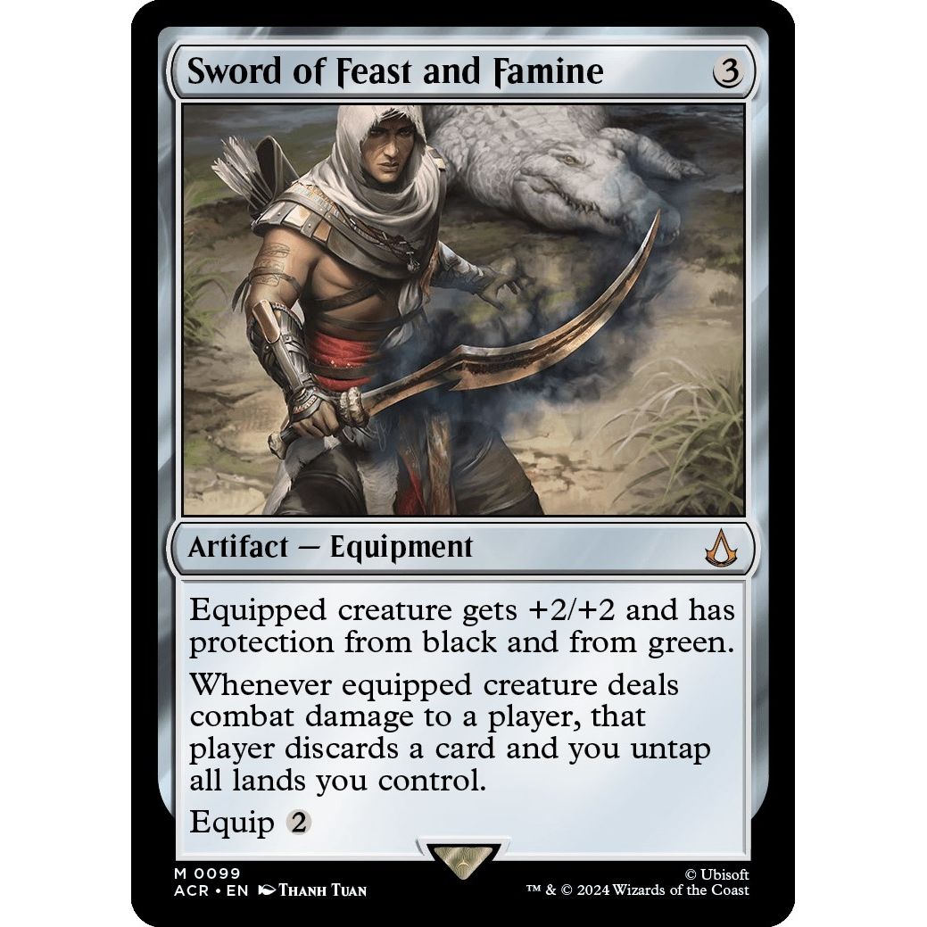 Image for Sword of Feast and Famine (99) (ACR) - Magic: The Gathering