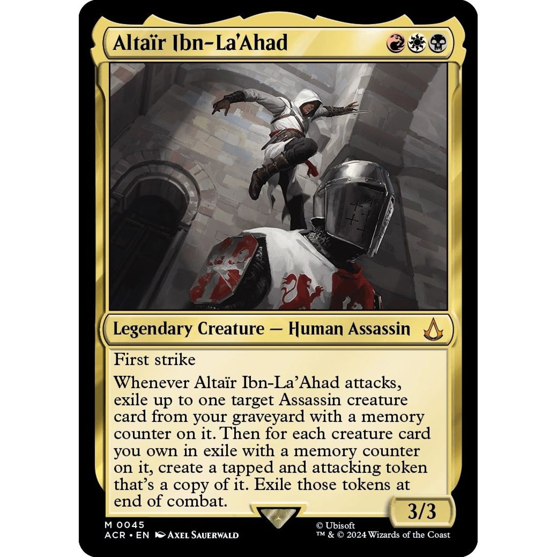 Image for Altair Ibn-La'Ahad (45) (ACR) - Magic: The Gathering