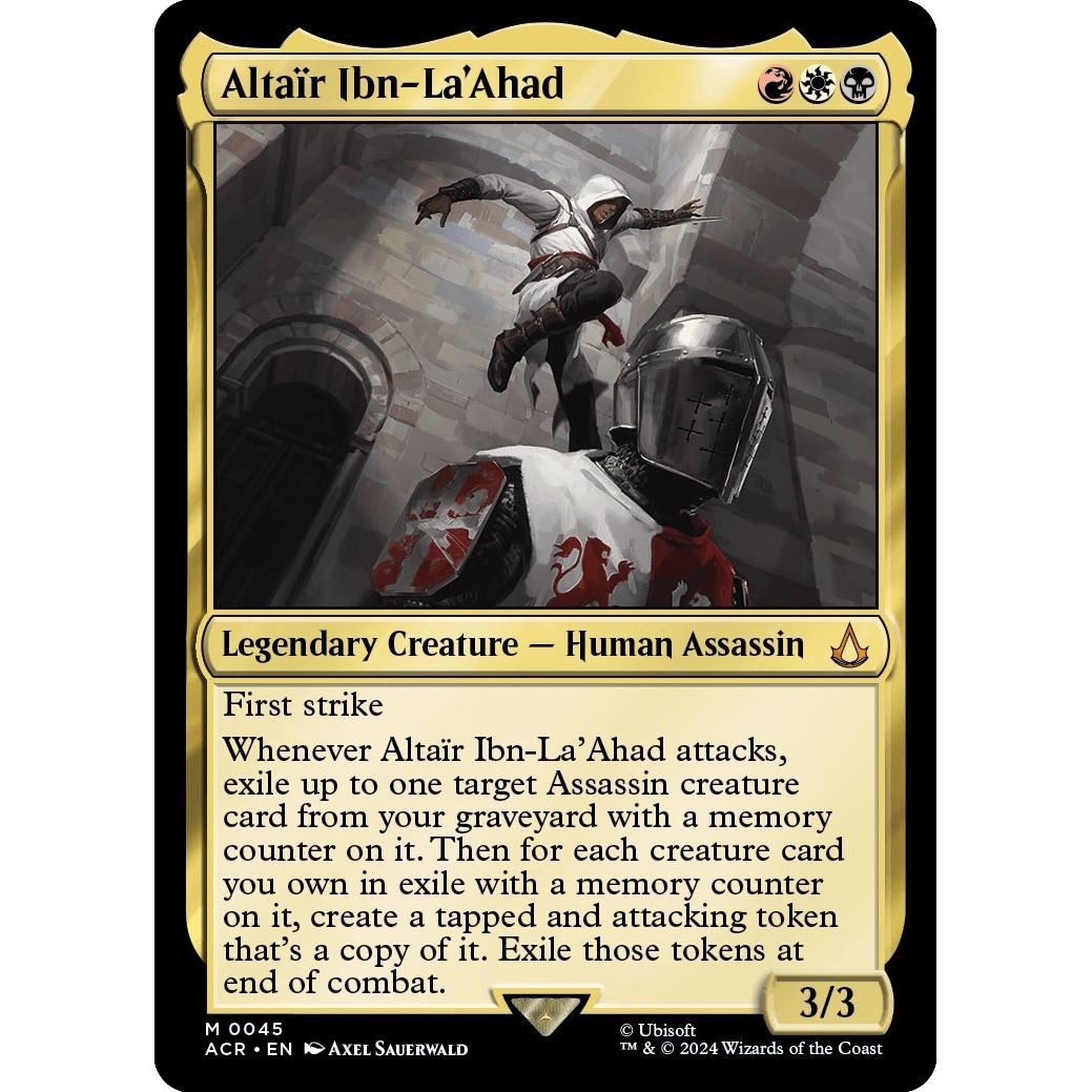 Image for Altair Ibn-La'Ahad (45) (ACR) - Magic: The Gathering