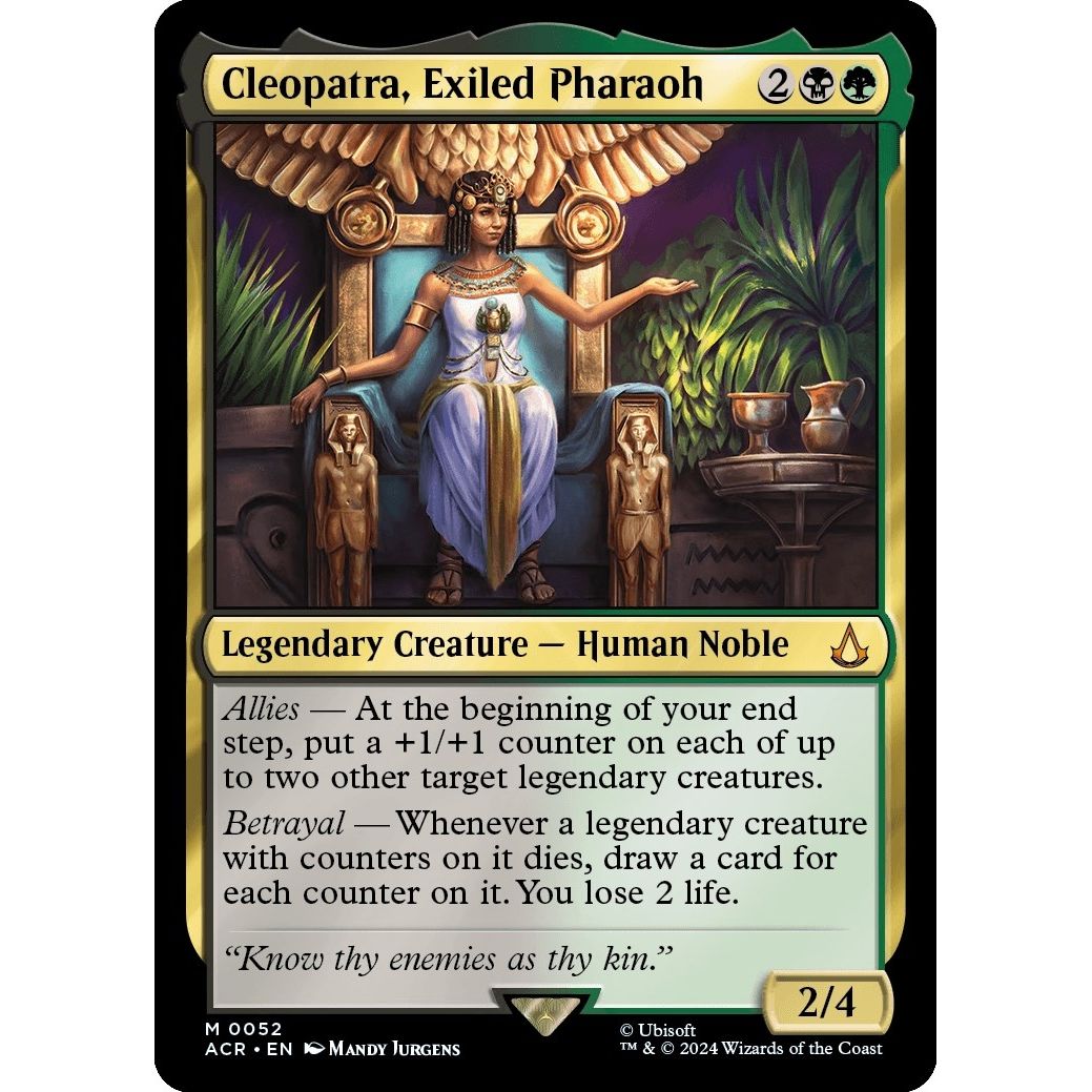 Image for Cleopatra, Exiled Pharaoh (52) (ACR) - Magic: The Gathering