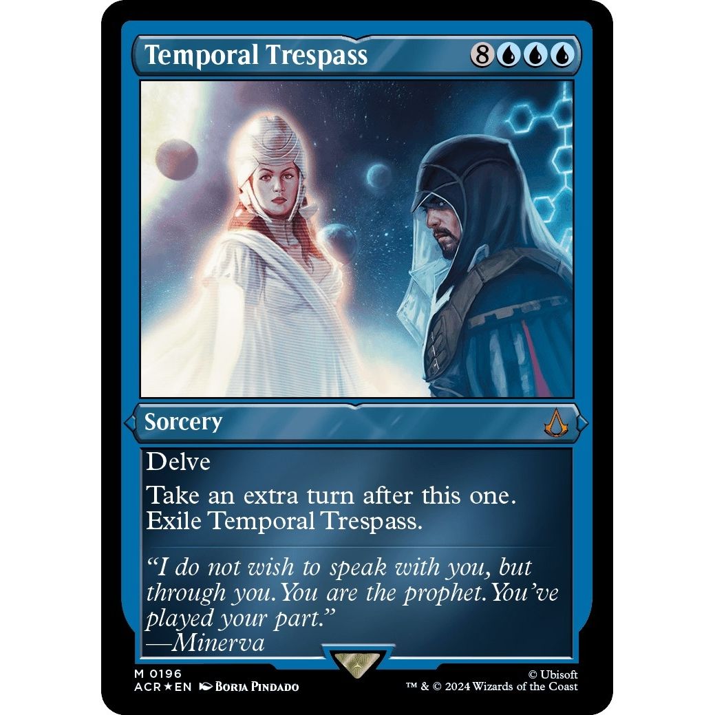 Image for Temporal Trespass (Foil Etched) (196) (ACR) - Magic: The Gathering