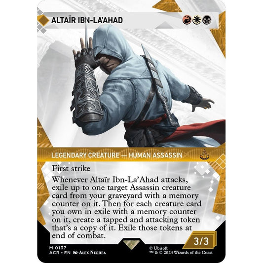 Image for Altair Ibn-La'Ahad (Showcase) (137) (ACR) - Magic: The Gathering