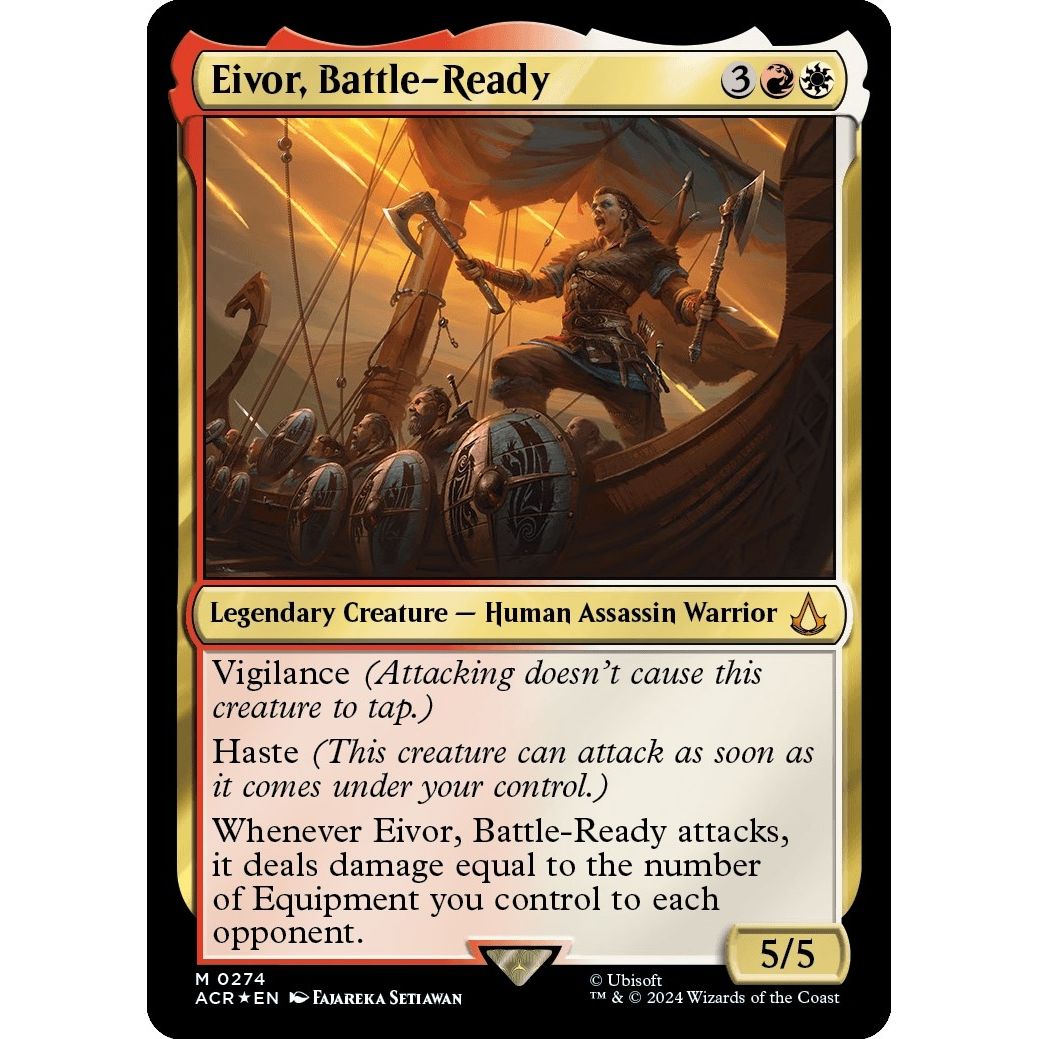 Image for Eivor, Battle-Ready (274) (ACR) - Magic: The Gathering