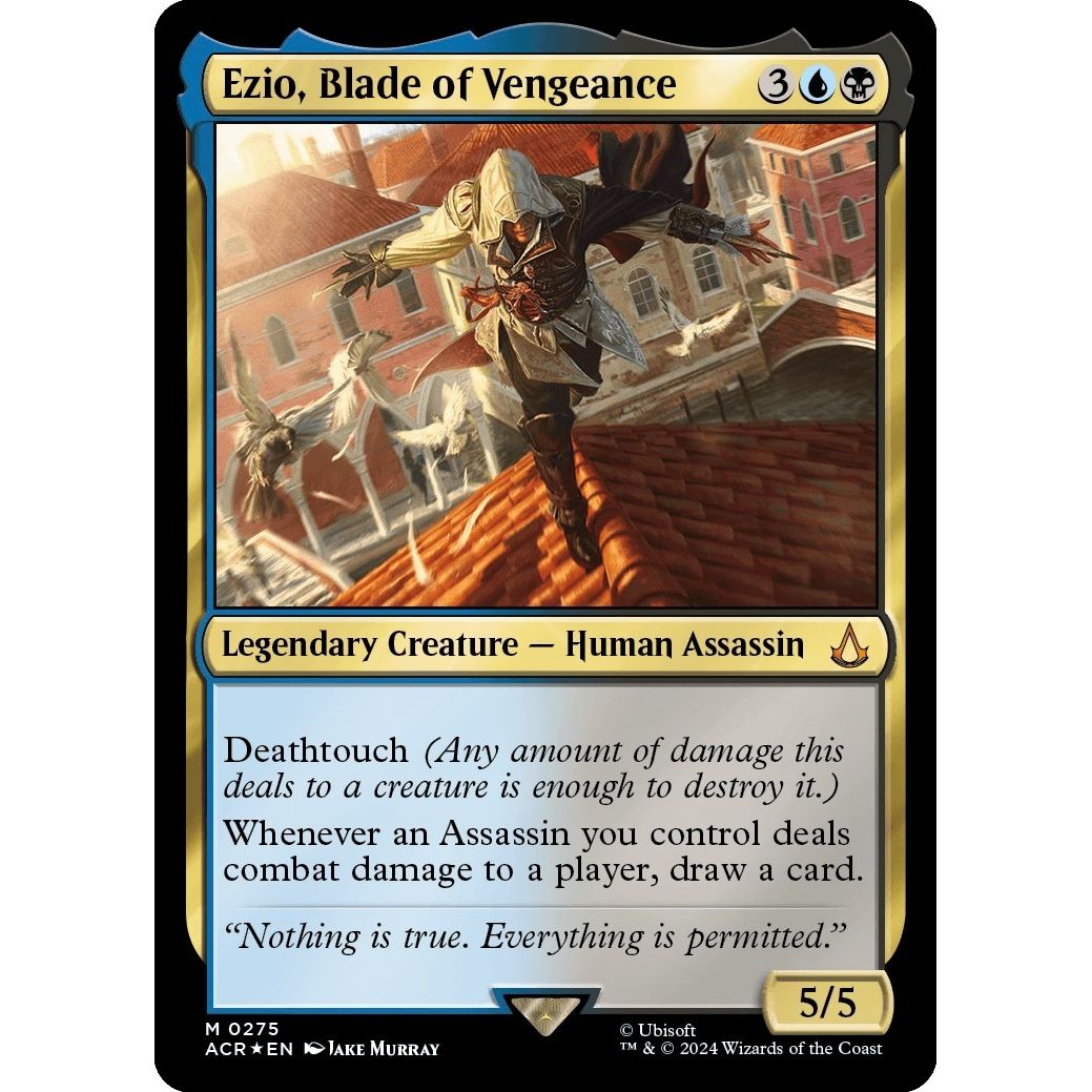 Image for Ezio, Blade of Vengeance (275) (ACR) - Magic: The Gathering