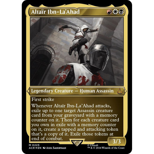 Image for Altair Ibn-La'Ahad (Foil Etched) (225) (ACR) - Magic: The Gathering