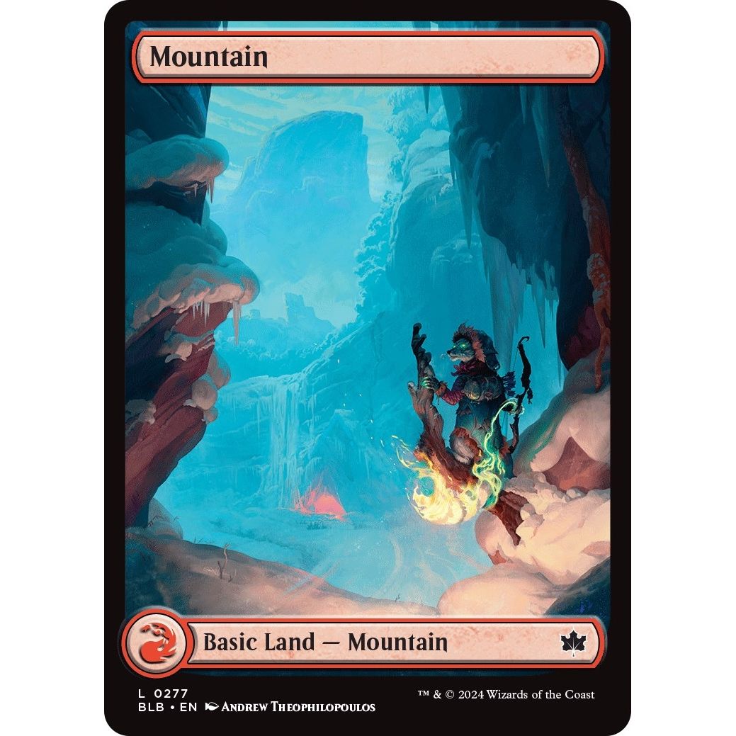 Image for Mountain (0277) (277) (BLB) - Magic: The Gathering