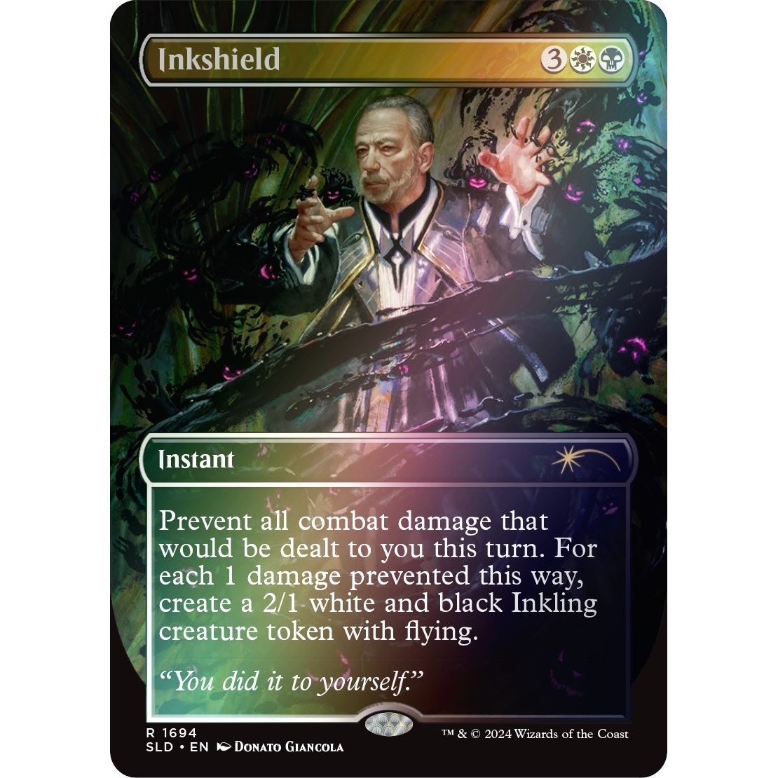 Image for Inkshield (Rainbow Foil) (1694) (SLD) - Magic: The Gathering