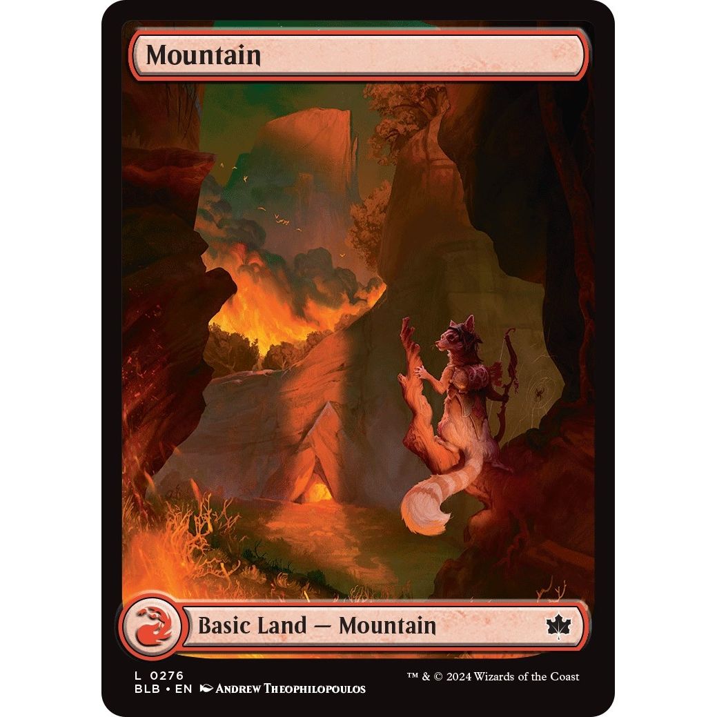 Image for Mountain (0276) (276) (BLB) - Magic: The Gathering