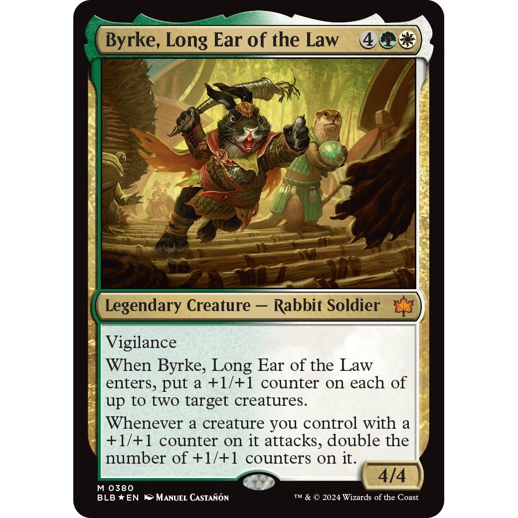 Image for Byrke, Long Ear of the Law (380) (BLB) - Magic: The Gathering
