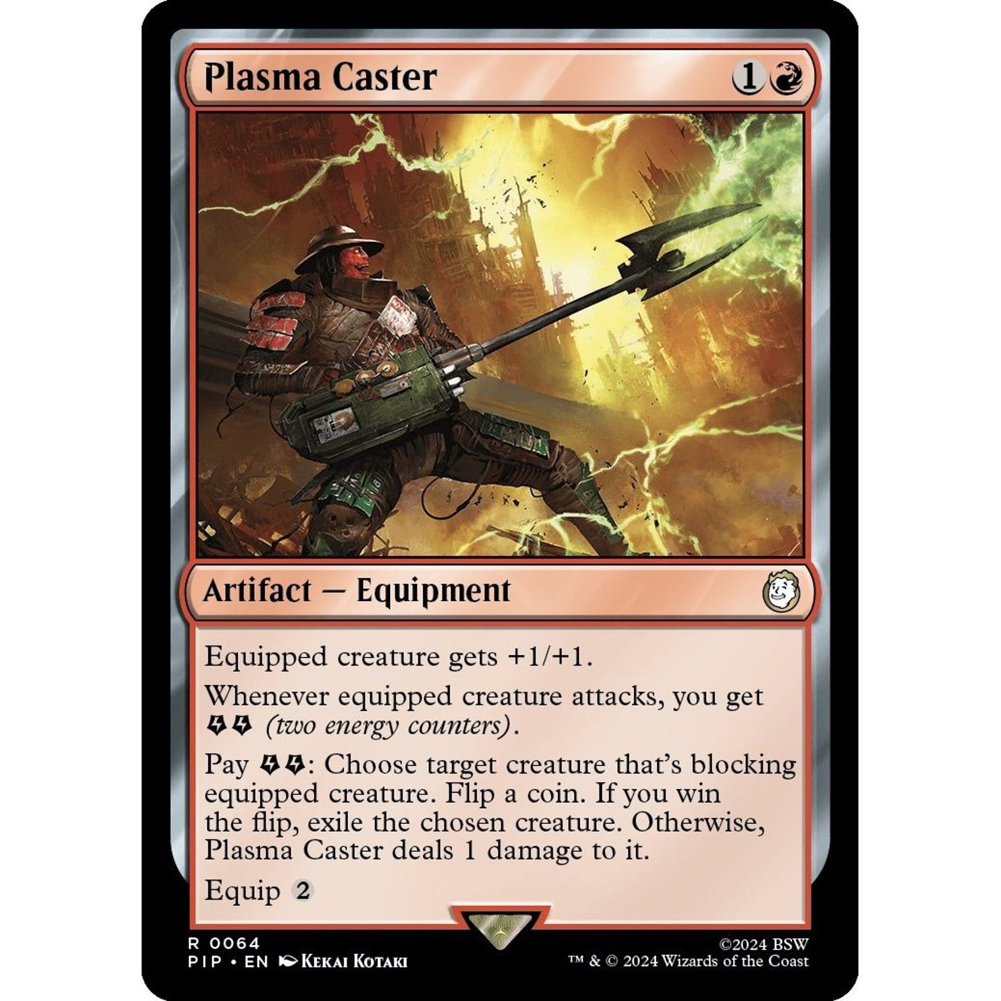 Image for Plasma Caster (64) (PIP) - Magic: The Gathering