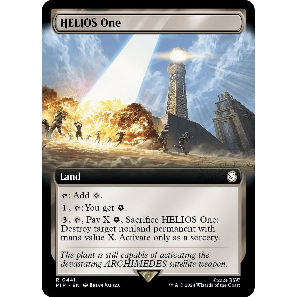 Image for HELIOS One (Extended Art) (441) (PIP) - Magic: The Gathering