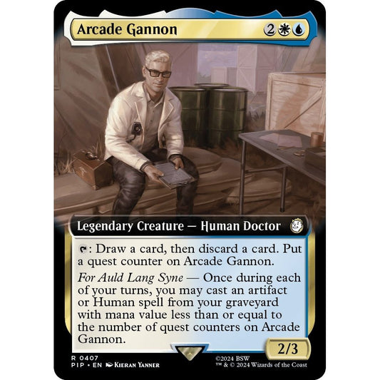 Image for Arcade Gannon (Extended Art) (407) (PIP) - Magic: The Gathering