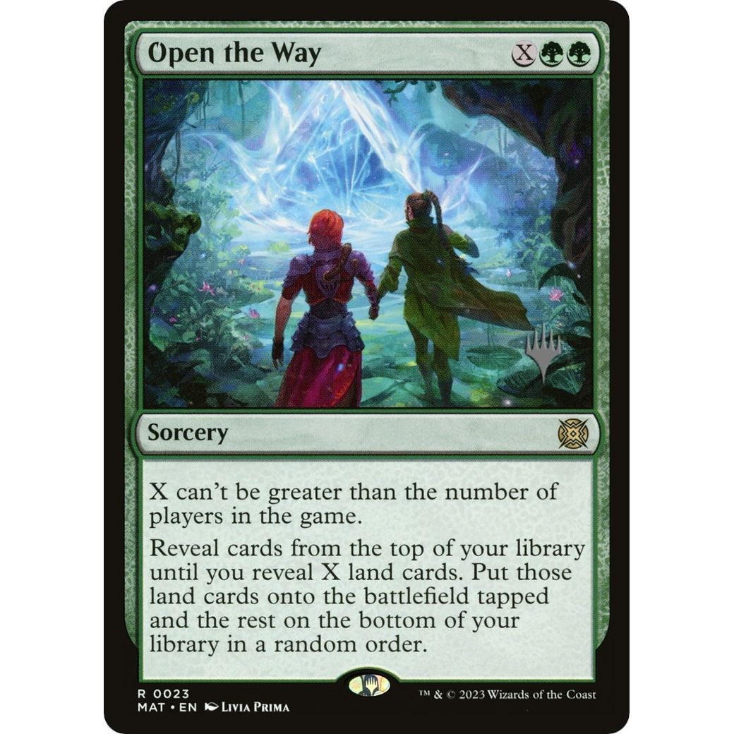 Image for Open the Way (23) (PPMKM) - Magic: The Gathering