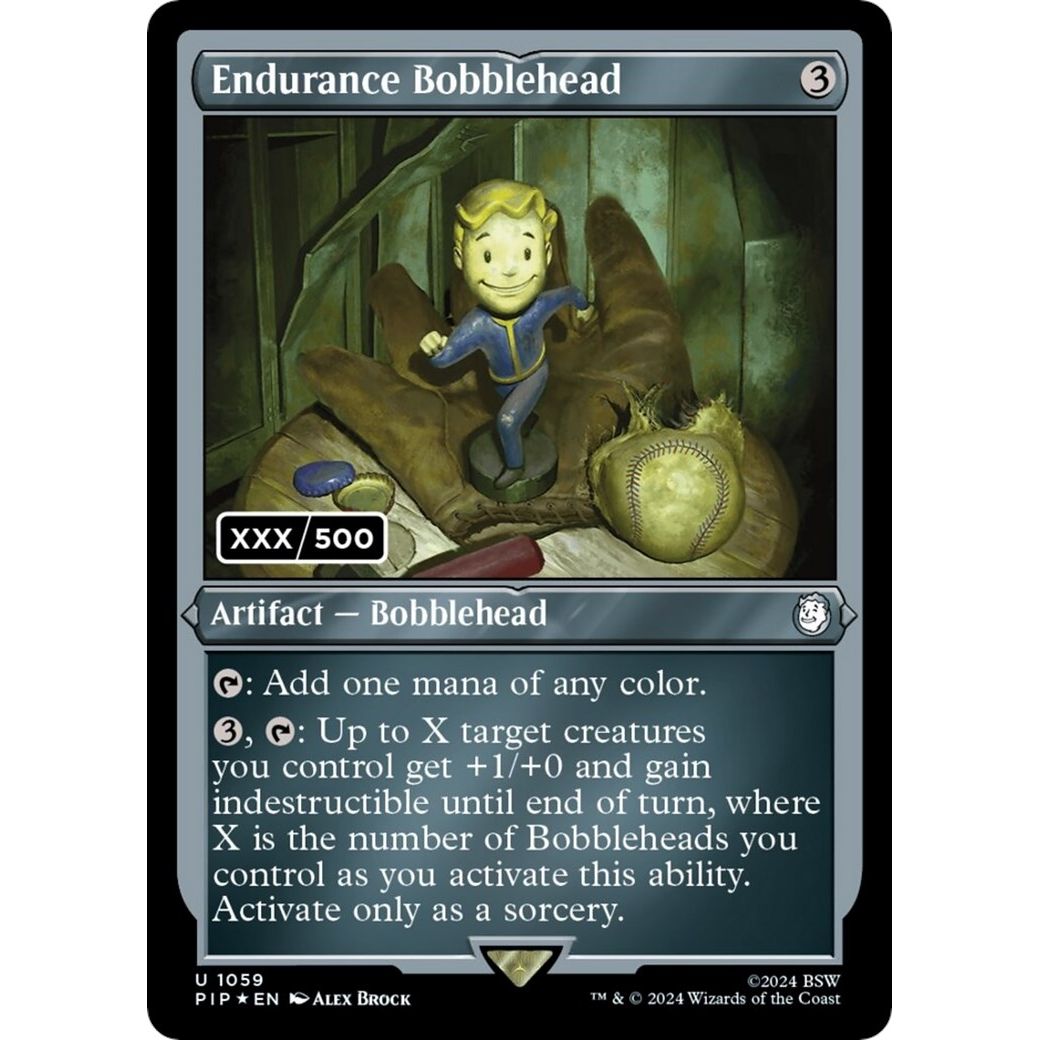 Image for Endurance Bobblehead (Serial Numbered) (1059) (PIP) - Magic: The Gathering