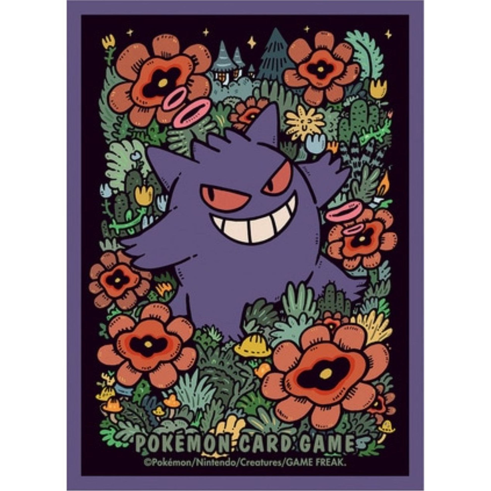 Image for Pokemon TCG: Pokemon Center Japan Exclusive Card Sleeves - Premium Gengar Deck Sleeves (64-Pack) - Card Sleeves